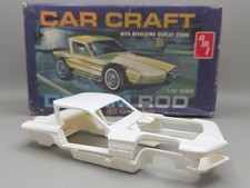 Vintage 1964 AMT Car Craft Dream Rod 1/25 model kit Bill Cushenbery Unbuilt picture