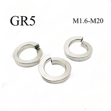 Titanium GR5 Helical Spring Lock Washers M1.6 M2 M3 M4 M5 M6 M8 M10 M12 M14-M20 picture