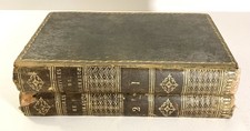 2 Set Aventures de Télémaque Fénelon Vol I & II 25 Gravures 1820 French Books Ex picture