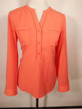 Beautiful Women's Small Talbots Pink Long Sleeve Fitted Blouse picture