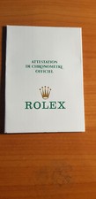 Rolex Atttest/Guarantie paper blanc french 1988 ref 564.00.200.2.88 picture