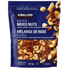 Kirkland Signature Fancy Salted Mixed Nuts 1.13 kg (2.49 lb.) Kosher 48% Cashews picture