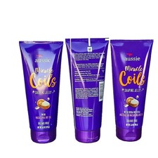 3-Pack Aussie Miracle Coils Shaping Jelly Cocoa Butter + Macadamia Nut Oil 6.8oz picture