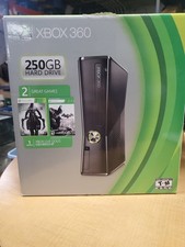 Microsoft Xbox 360 S 250GB Console Darksiders 2 Batman Bundle Edition INCOMPLETE picture