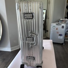 Rare Vintage RIMOWA Topas 98L 923.77.00.4 Aluminum Multiwheel Travel Stickers picture