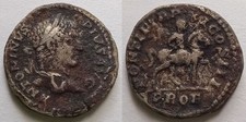 Caracalla AR Denarius 208 AD Rome Horseback PROF RIC 107 Ancient Roman Silver picture