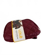 NWT Lole Quilted Belt Bag Deep Burgundy Stylish Hands Free Satchel picture
