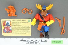 Monty Moose 100% Complete Teenage Mutant Ninja Turtle TMNT 1992 Playmates Figure picture