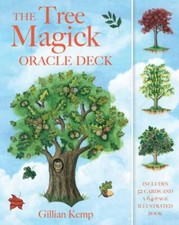 Tree Magick Oracle Deck 52 Cards + Book Kemp, Gillian Mostly Sealed picture