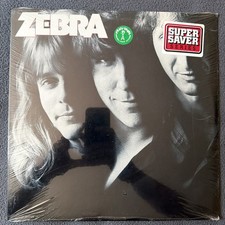 ZEBRA DEBUT LP RECORD VINYL SEALED 1983  MASTER RELEASE w/ HYPE 80054-1 NOS picture