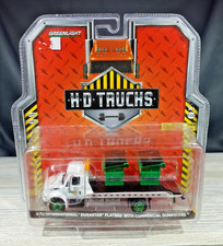 Greenlight HD Trucks 2013 International Durastar Flatbed CHASE 1/64 picture