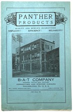 1917 B A T COMPANY PANTHER PRODUCTS PHILADELPHIA PENNSYLVANIA SPARK PLUG CATALOG picture