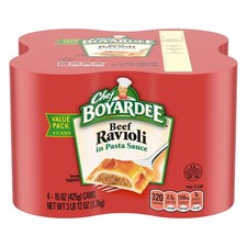 Chef Boyardee Beef Ravioli, 15 oz, 4 Pack picture