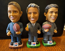 Bobblehead Figures Lot of 3: Kirk Herbstreit, Lee Corso, Chris Fowler picture