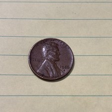 1956 D Wheat Penny With D Over D Shadow picture
