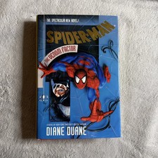 Spider-Man: The Venom Factor by Diane Duane (1994 Hardcover With Card)  picture