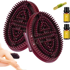 2 Pcs Meridian Massage Brush,Meridian Brush for Belly,(15 * 8Cm) picture
