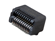 500 Amphenol UE75-A20-6000T SFP 20-Pin Receptacle Connector High Speed IO NEW picture