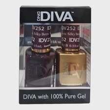 DND Diva Duo Gel & Lacquer 252 Silky Beets picture