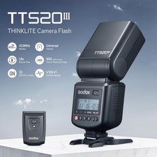 GODOX TT520III Camera Flash - Speedlite, Built-in Receiver and RT Transmitter picture