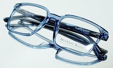 Originale MICHAEL RYEN Eyeglasses MR-390 C2 CRYSTAL DENIM New Plastic 55-18-147 picture