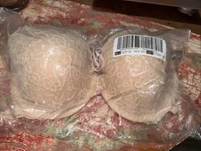 Victoria's Secret Bra 34ddd Nude Body by Victoria Lined Demi Lace Underwire New picture