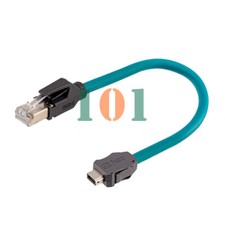 1PCS NEW Industrial Ethernet cable RJ45 TO IX 50CM 1/3/5/10M picture