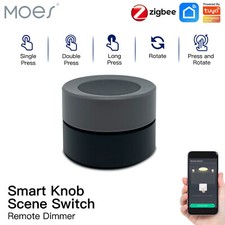 MOES ZigBee Smart Knob Scene Switch Button Wireless Control Automation Scenario picture