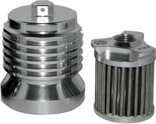 PC Racing FLO Spin-On Stainless Steel Oil Filter Polished PCS4C picture
