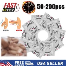 10-200PCS Latex Condoms Extra Time Sex Delay Regular Ultra Thin Pleasure Always picture