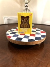 New J'adore Squeezy Bear Squishy Glitter Sensory Squeeze Squish Toy Gold Yellow picture