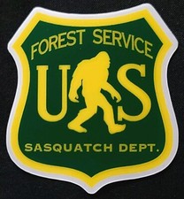 SASQUATCH STICKER 