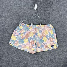 Patagonia Barely Baggies Shorts Womens L Multicolor Floral Nylon Elastic Waist picture