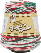 Lily Sugar'n Cream Yarn - Cones-Mistletoe picture