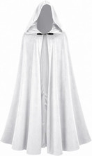 Medieval Cloak with Hood, Renaissance Halloween Hooded Cape picture