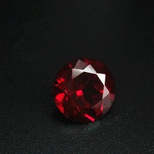 10.11 Ct+ Natural Blood Red Ruby Round Cut Flawless Loose Certified Gemstone picture