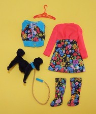 Vintage Barbie VHTF POODLE DOODLES Outfit #1061 Put-Ons & Pets 1972 * READ * picture