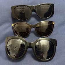 Designer Sunglasses Lot of 3 Chanel 5358 Versace 4364 -Q & Vintage Fendi FF Logo picture
