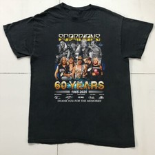 New Scorpions band 60 Years 1965-2025 Gift For Fans Unisex S-5XL Shirt UB485 picture