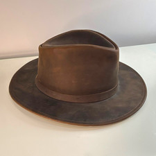 Goorin Bros. Brown Western Wide Brim Hat Made in America Medium picture