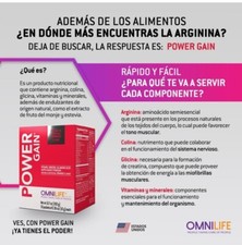 Omnilife  Power Gain Box with 30 packets 300 g , Vitaminas Y Minerales Proteinas picture