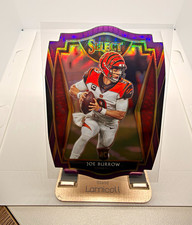 Joe Burrow PURPLE PRIZM DIE-CUT Premier Level RC #146 picture