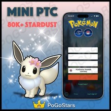 Pokémon PTC Go - Shiny Eevee Cherry Blossoms - 80K Stardust✨Description✨ picture