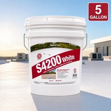 GacoFlex S4200 White 5 Gallon High Adhesion 100% Silicone Roof Coating picture