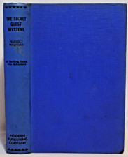 The Secret Guest Mystery by Maurice Welford, 1938 1st, Vintage Crime picture