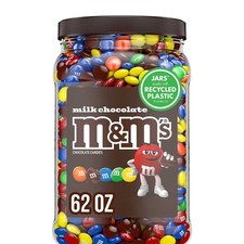 M&M's Milk Chocolate Candies Jar - 62oz picture