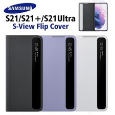 Official Original Samsung S21/S21+S21U Smart View Cover Mirror Flip Leather Case picture