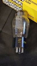 NOS Sylvania 6AS7G Dual Triode Audio Vacuum Tubes Matched Pair NIB picture