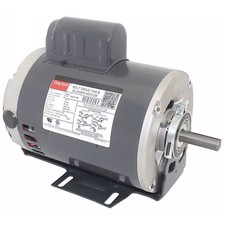 Dayton 6K321 Belt Drive Motor, 1 Speed, Open Dripproof, Cradle Base Mount, 1 picture