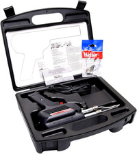 Weller 260 Watt & 200W Professional Soldering Gun Kit with Three Tips and Solder picture